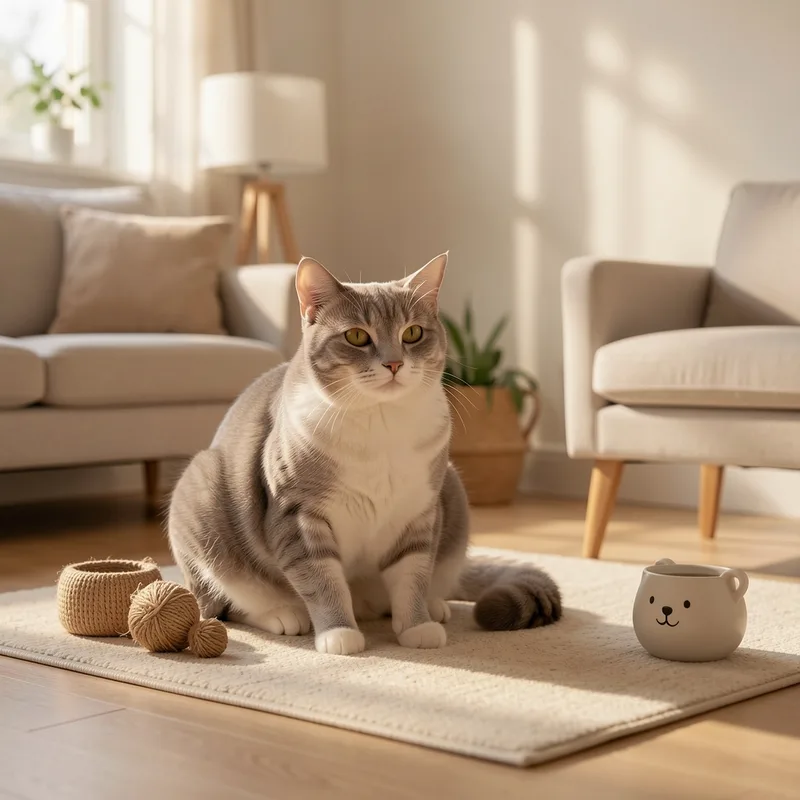 Aménager l'espace de vie de son chat